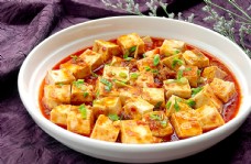 特色菜麻婆豆腐图片