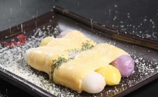 日系日韩料理芝士年糕图片