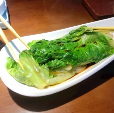 绿色蔬菜白灼生菜图片