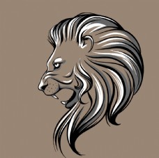 其他生物狮子Lion涂鸦动物图片