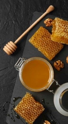 西饼蜂蜜图片