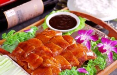 特色菜北京烤鸭图片
