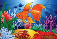 其他生物海底乐园生物水底乐园水草图片