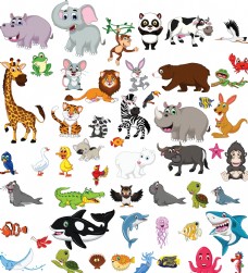 其他生物可爱卡通动物图片