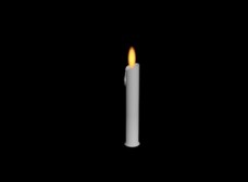 蜡烛三维动态图片