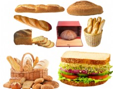 面包大集合图片