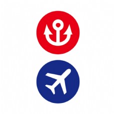 logo港口机场图标图片