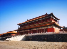秋日北京紫禁城故宫博物馆图片