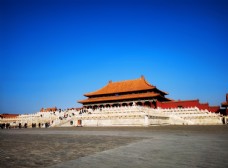 自然风光图片北京紫禁城故宫博物馆图片