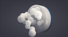 C4D模型蜡球图片