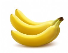 源文件逼真的香蕉图片