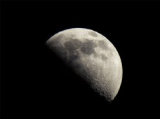 天空月亮月球图片