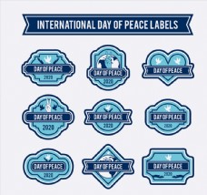 地球日国际和平日标签图片
