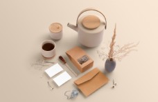 茶叶品牌文化样机图片
