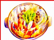 装饰品插画蔬菜沙拉图片