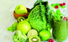 绿色蔬菜蔬菜水果绿色食品图片