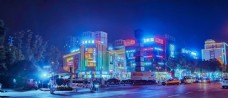 城市夜景芜湖万悦城图片