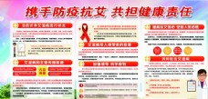 2020世界艾滋病日宣传展板图片