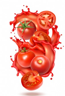 绿色食品番茄蔬菜水果图片