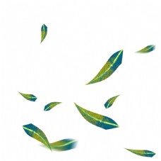 绿色装饰树叶元素图片