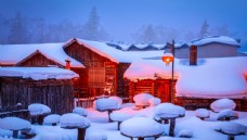 冬天牡丹江雪景图片