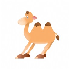 书本卡通骆驼卡通形象图片