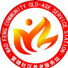 红色logo标志图片