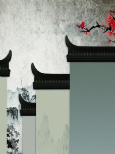 中国风设计中式背景墙图片