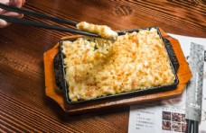 美食文化美食日本料理文化芝士焗玉米粒图片