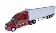 C4D模型箱式货车图片