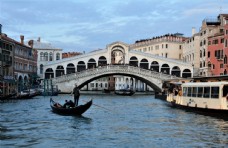 威尼斯水城威尼斯桥意大利图片