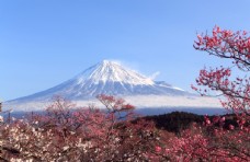 雪山日本风光图片