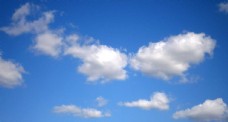 多彩蓝天白云图片