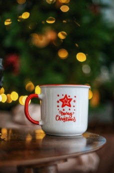 咖啡杯圣诞杯子图片
