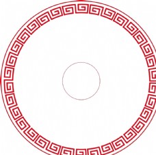 圆形素材古典圆形边框图片