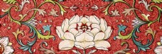 古典背景中式红色古典花纹底纹背景图片