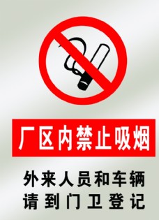 图片素材厂区内禁止吸烟图片