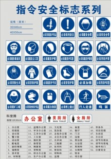 中国风设计指令安全标识大全图片