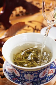 喝茶茶水铁观音饮茶茶叶图片