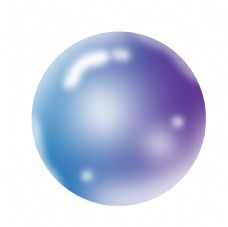 水晶画泡泡元素图片