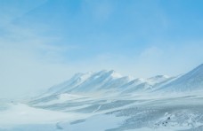 唯美雪山图片