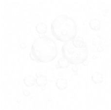 水晶画白色气泡元素图片