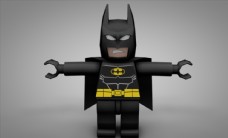 C4D模型蝙蝠侠玩偶手办图片