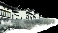 花纹背景古建筑元素图片