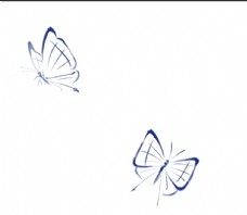 水墨蝴蝶图片