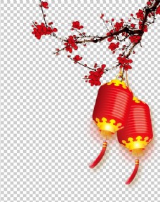 水墨中国风灯笼图片