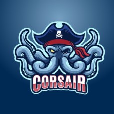 外国字体创意卡通章鱼logo图片