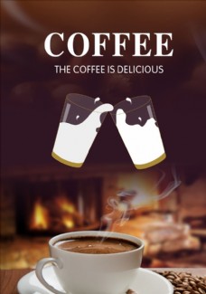 创意海报coffee咖啡图片
