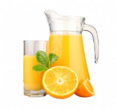 饮料单橙汁免扣素材图片