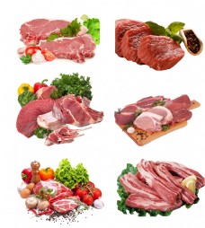 超市猪肉图片